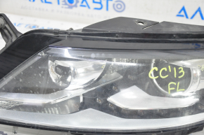 Headlight front left VW CC 13-17 complete, rest, xenon, led, for polishing