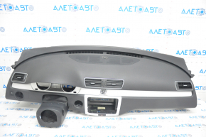 Torpedo front panel with AIRBAG VW CC 08-17 black