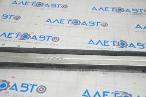 Door sill trim left VW CC 08-17 black, with chrome inserts, scratches on chrome
