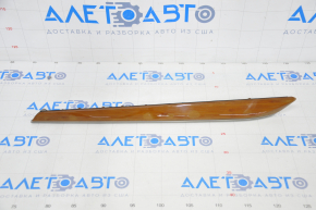 Door trim molding card rear left Lexus ES300h ES350 13-15 light wood