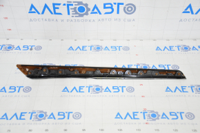 Door trim molding card rear left Lexus ES300h ES350 13-15 light wood