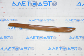 Molding door trim card front left Lexus ES300h ES350 13-15 light wood