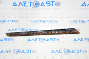 Molding door trim card front left Lexus ES300h ES350 13-15 light wood