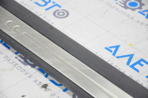 Door sill trim right VW CC 08-17 black, with chrome inserts, scratches, scratches on chrome