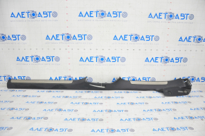 Door sill trim right VW CC 08-17 black, with chrome inserts, scratches, scratches on chrome