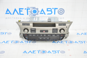 Radio tape recorder with climate control Lexus ES300h ES350 13-18 scratches on glass and knob