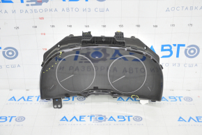 Instrument cluster Lexus ES300h 13-13 pre-rest 93k broken glass, broken fasteners and housing