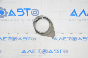 Left fog light frame Lexus ES300h ES350 13-15 prerest chrome sand