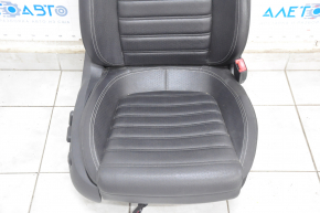 Passenger seat VW CC 08-17 with airbag, electric, leather black
