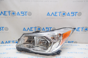Headlight front left Subaru Forester 14-16 bare SJ dorest halogen TYC