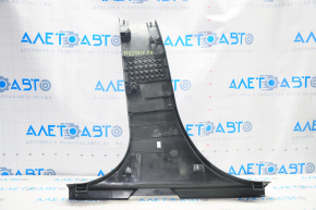 Center pillar trim lower right Ford Fiesta 11-19 black, scratch