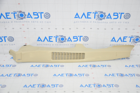 Rear pillar trim lower left Lexus ES300h 13-14 beige, plastic under battery turned white
