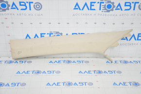 Front pillar trim upper left Lexus ES300h ES350 13-15 beige dented, needs cleaning