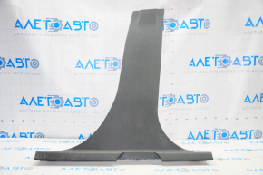 Center pillar trim lower right Ford Fiesta 11-19 black, scratches
