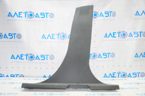 Center pillar trim lower right Ford Fiesta 11-19 black, scratches