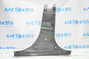 Center pillar trim lower left Ford Fiesta 11-19 black, scratches