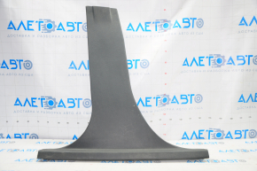 Center pillar trim lower left Ford Fiesta 11-19 black, scratches