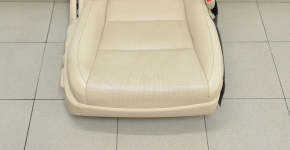 Passenger seat Lexus ES300h ES350 13-14 with airbag, electric, beige leather, cracked leather, scratches on the back