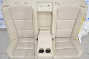Rear row of seats 2 row Lexus ES300h ES350 13-15 without airbag, beige leather, shot, cracked leather, without headrests