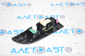Front right window lift control Toyota Highlander 08-13 manual, with overlay, black