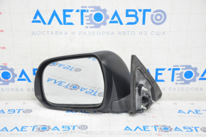 Side mirror left Toyota Highlander 08-13 7 pins, silver