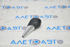 Gear knob Toyota Highlander 08-13 black, dark wood