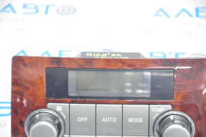 Rear row climate control control Toyota Highlander 11-13 auto, worn