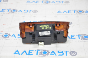 Rear row climate control control Toyota Highlander 11-13 auto, worn