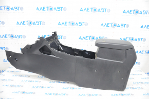 Console central armrest Toyota Highlander 08-13 black, tears, scratches