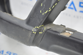 Front bumper lip Dodge Journey 11-19 SXT structure fasteners are torn, sawed, broken