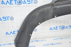 Front bumper lip Dodge Journey 11-19 SXT structure fasteners are torn, sawed, broken