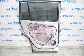 Door assembly rear left Toyota Highlander 08-13 silver 1F7