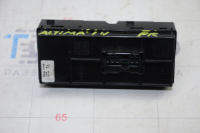 Front right window lift control Nissan Altima 13-18 black, manual