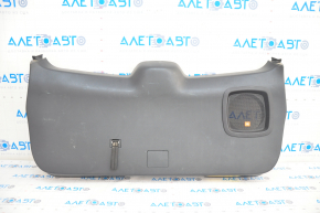 Lower trunk door trim Toyota Highlander 08-13 black, for subwoofer, JBL, scratches, worn