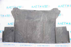 Tesla Model S 16-20 rear underbody protection type 2 dented, tears