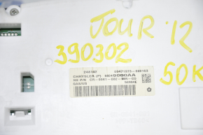 Instrument cluster Dodge Journey 11-16 50k