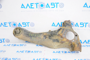 Rear left trunnion Jeep Patriot 11-14 with lever, torn silent block, rusty