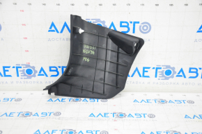 Front pillar trim lower right Toyota Highlander 08-13 black, worn