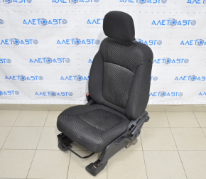 Driver's seat Dodge Journey 11-20 without airbag, mechanical, cloth black rusty bottom