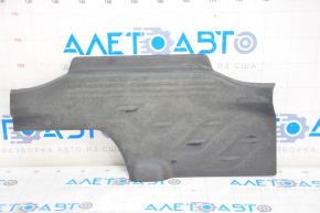 Door sill trim rear right Toyota Highlander 08-13 black, worn