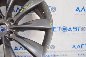 Wheel rim R21x8.5 Tesla Model S 12-20 curb, painted, for repair