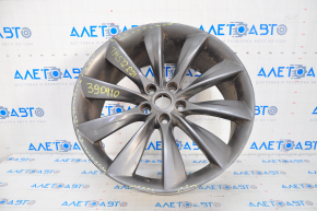 Wheel rim R21x8.5 Tesla Model S 12-20 curb, painted