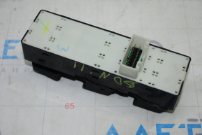 Front left window lift control Hyundai Sonata 11-15 black, 1 auto