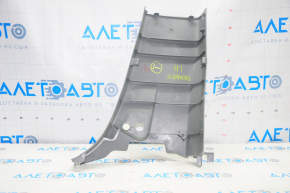 Center pillar trim lower left Toyota Sienna 11-14 gray, scratches