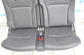 Rear additional row of seats 3 row Toyota Highlander 08-13 leather black