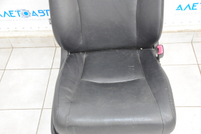 Passenger seat Toyota Highlander 08-10 with airbag, electric, leather black