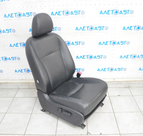 Passenger seat Toyota Highlander 08-10 with airbag, electric, leather black