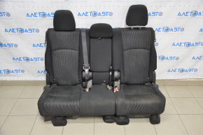 Rear row of seats 2 row Dodge Journey 11-19 rag black rusty bottom
