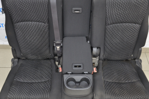 Rear row of seats 2 row Dodge Journey 11-19 rag black rusty bottom