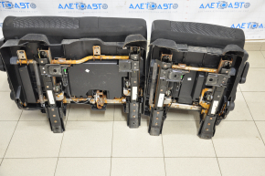 Rear row of seats 2 row Dodge Journey 11-19 rag black rusty bottom